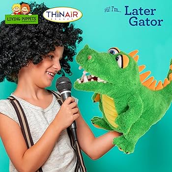 Marionnette Living Puppets - Lator l'alligator