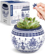 3D Puzzle Planter - Classic Ornamental Style