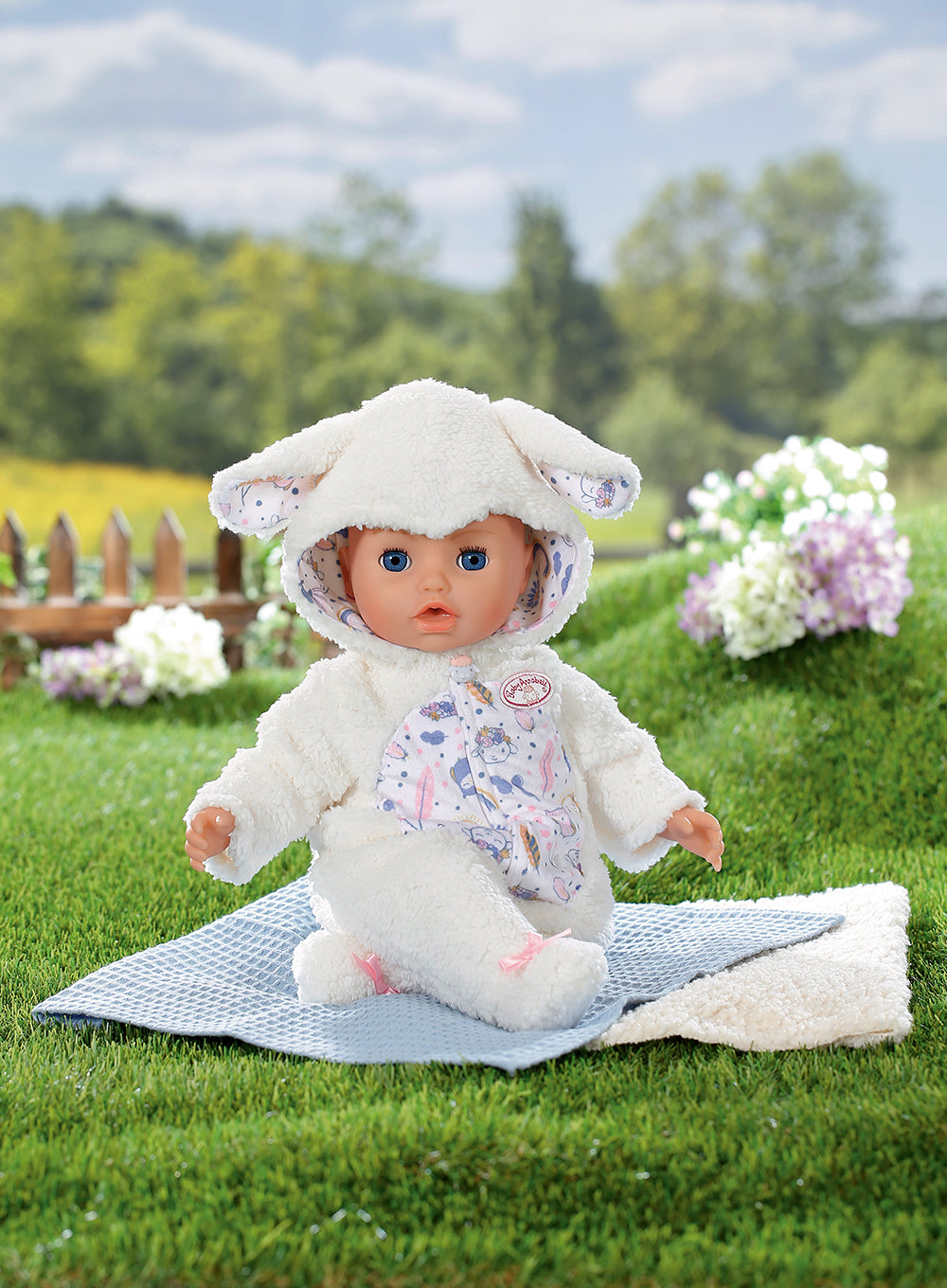 Baby Annabell - Sheep pyjamas for doll 43 cm – La Ribouldingue