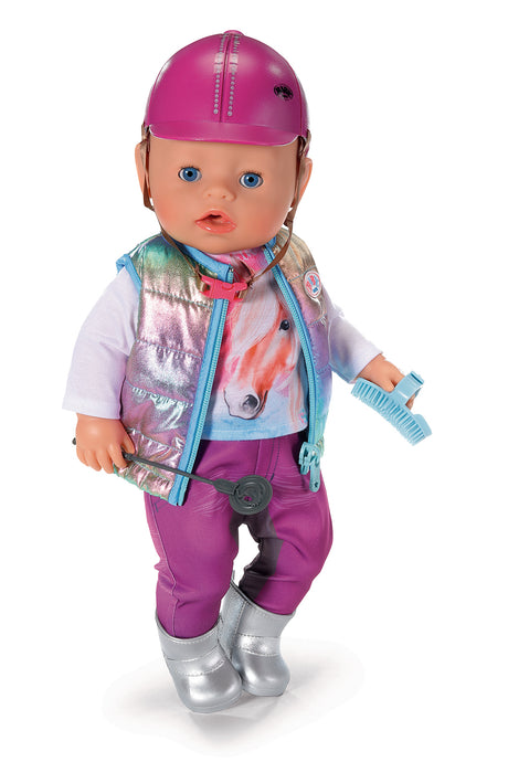 Baby Born - Ensemble d'équitation de luxe pour poupée de 43 cm