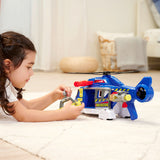 City Heroes - Hélicoptère son et lumière 39 cm