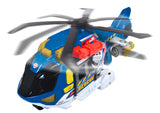 City Heroes - Hélicoptère son et lumière 39 cm