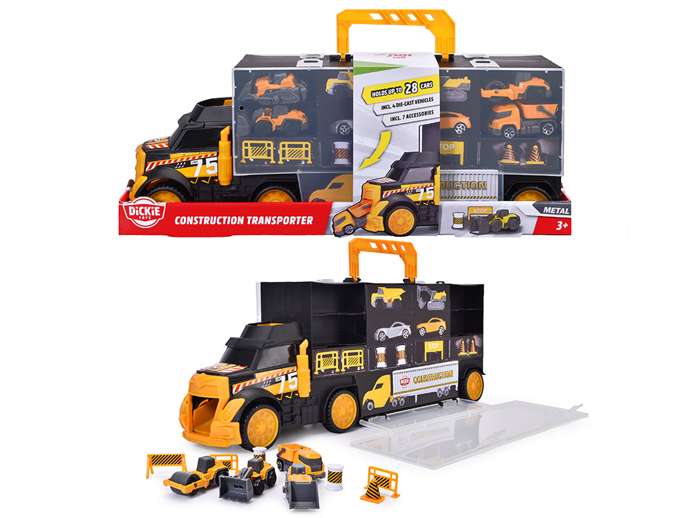 Dickie - Transporteur de construction 43 cm