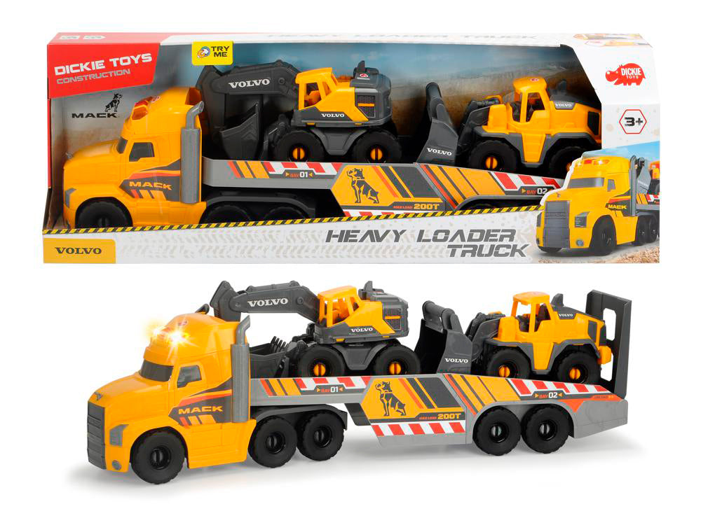 Dickie - Mack/Volvo Camion lourd Sons et lumières 70 cm