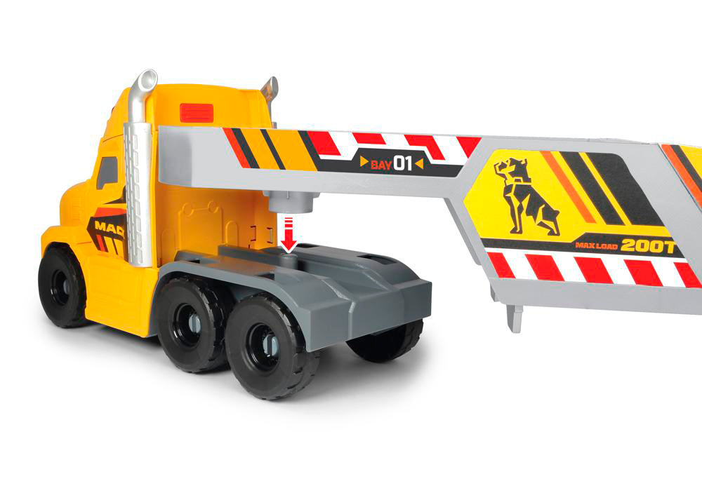 Dickie - Mack/Volvo Camion lourd Sons et lumières 70 cm