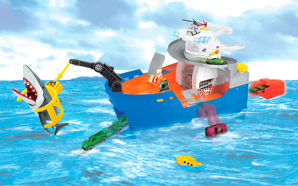 Dickie - Shark Attack Boat 41.5 cm
