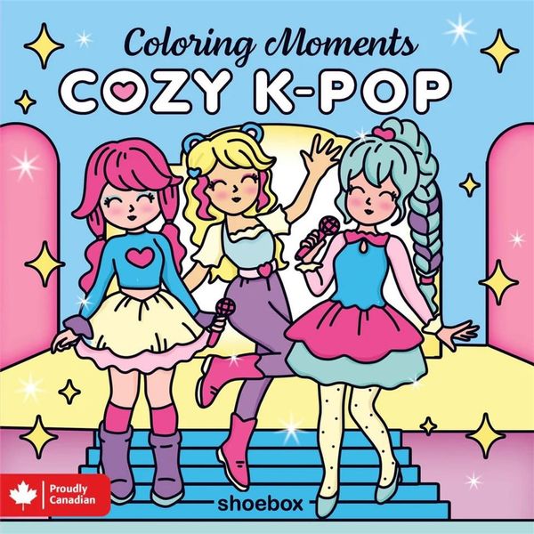 Coloring Moments - Cozy K-Pop