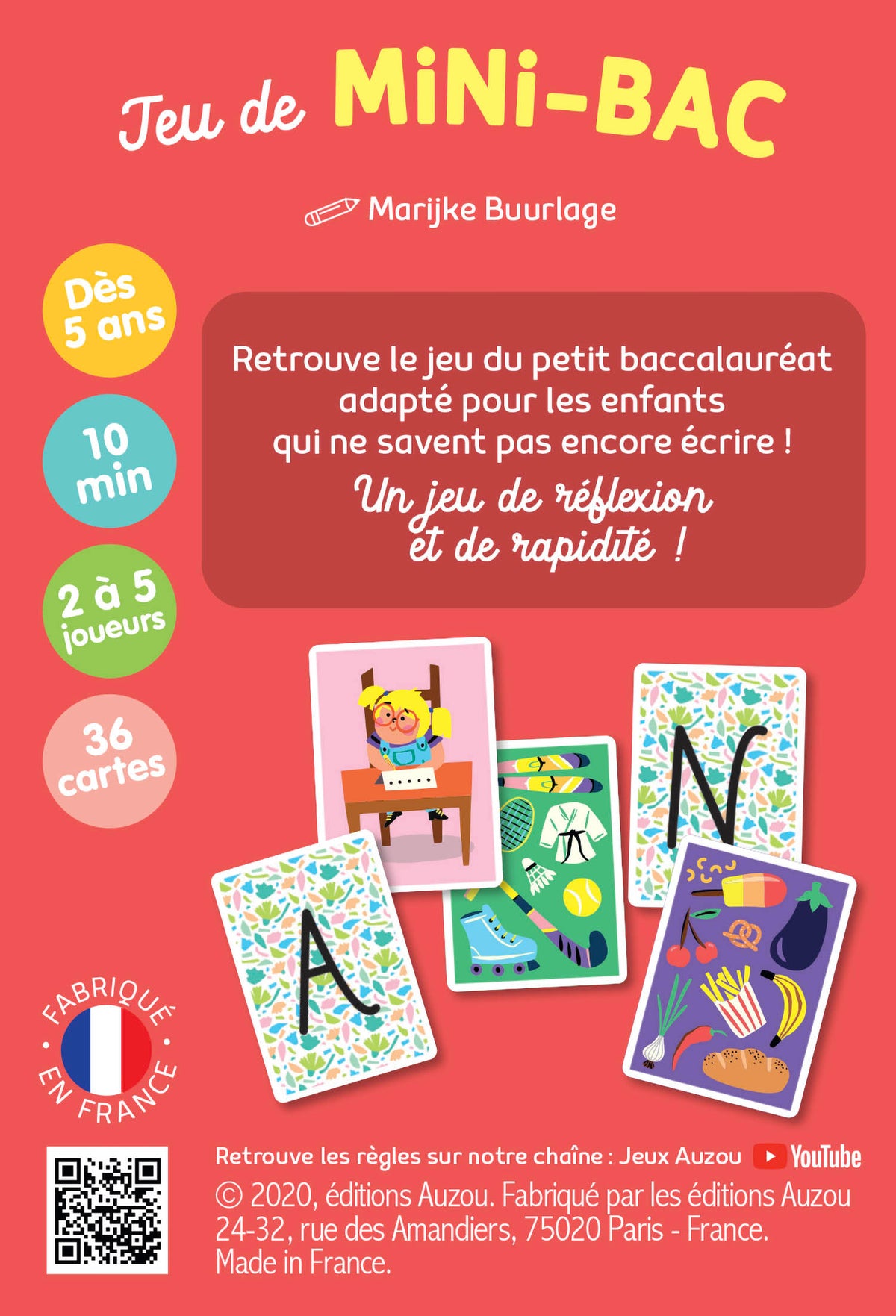 Jeu du Mini-Bac (Fr)