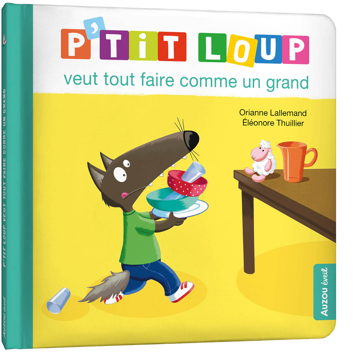 Book - Little Wolf wants to do everything like a big kid (En)