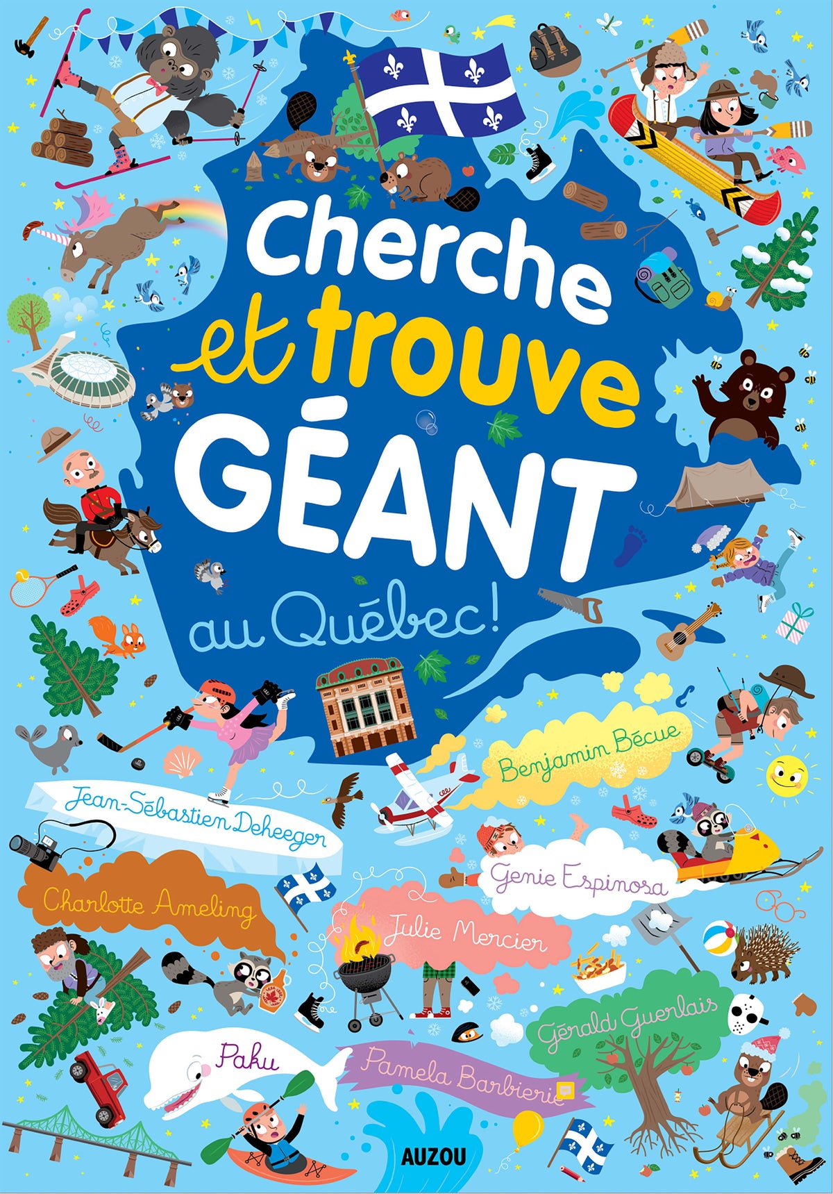 Livre - Cherche et trouve géant du Québec (Fr)