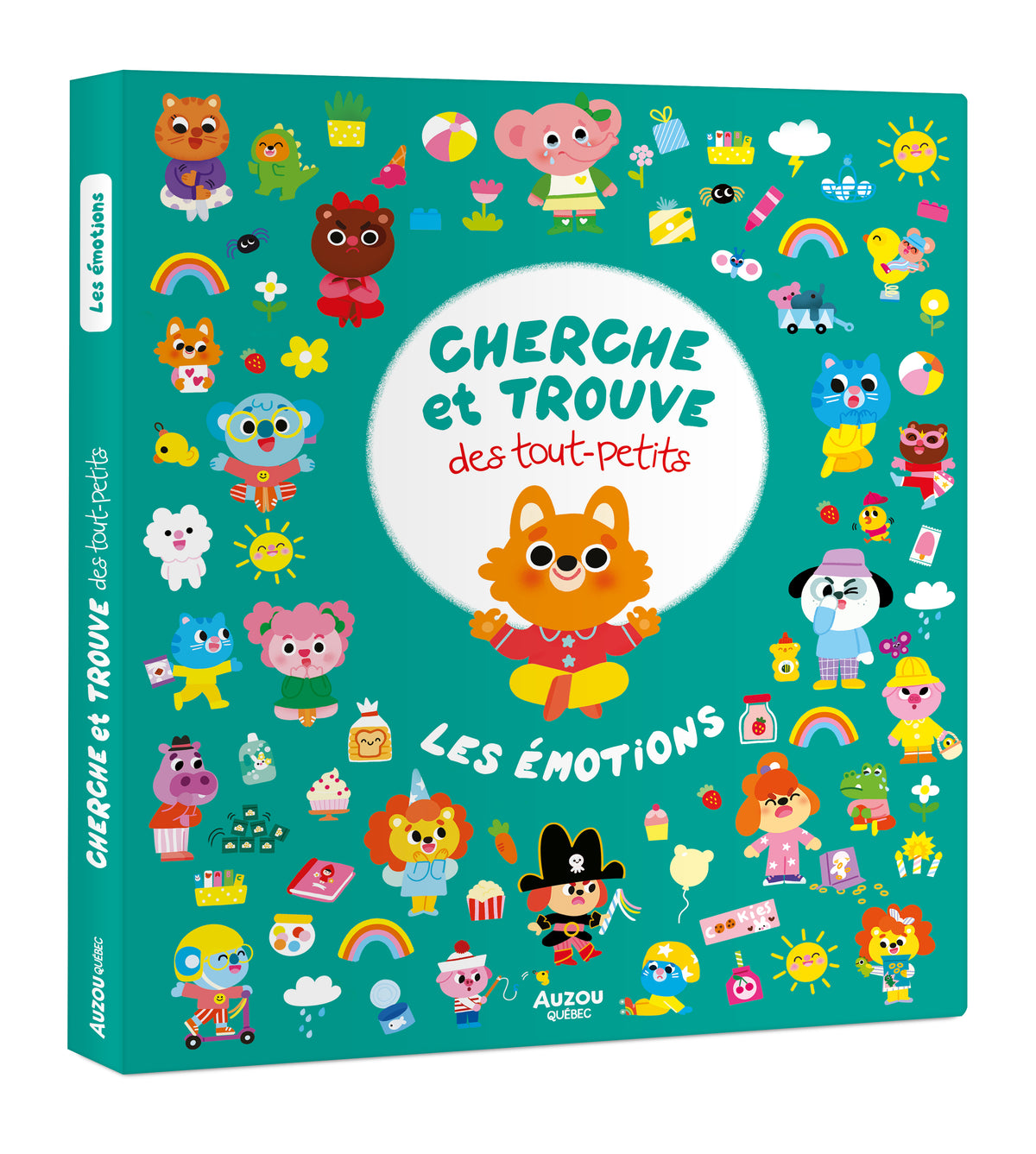 Livre - Cherche et trouve des tout-petits - Les émotions (Fr)