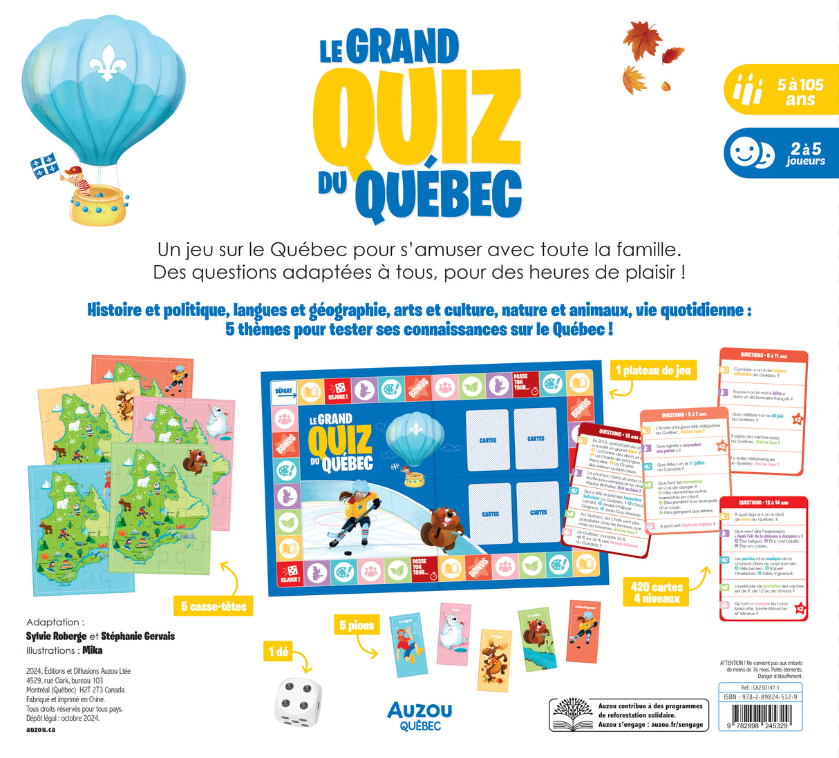 Le grand quiz du Québec (Fr)