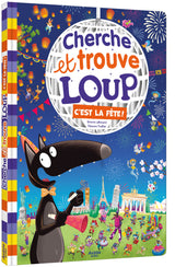 Livre - Cherche et trouve géant - Loup - C'est la fête !