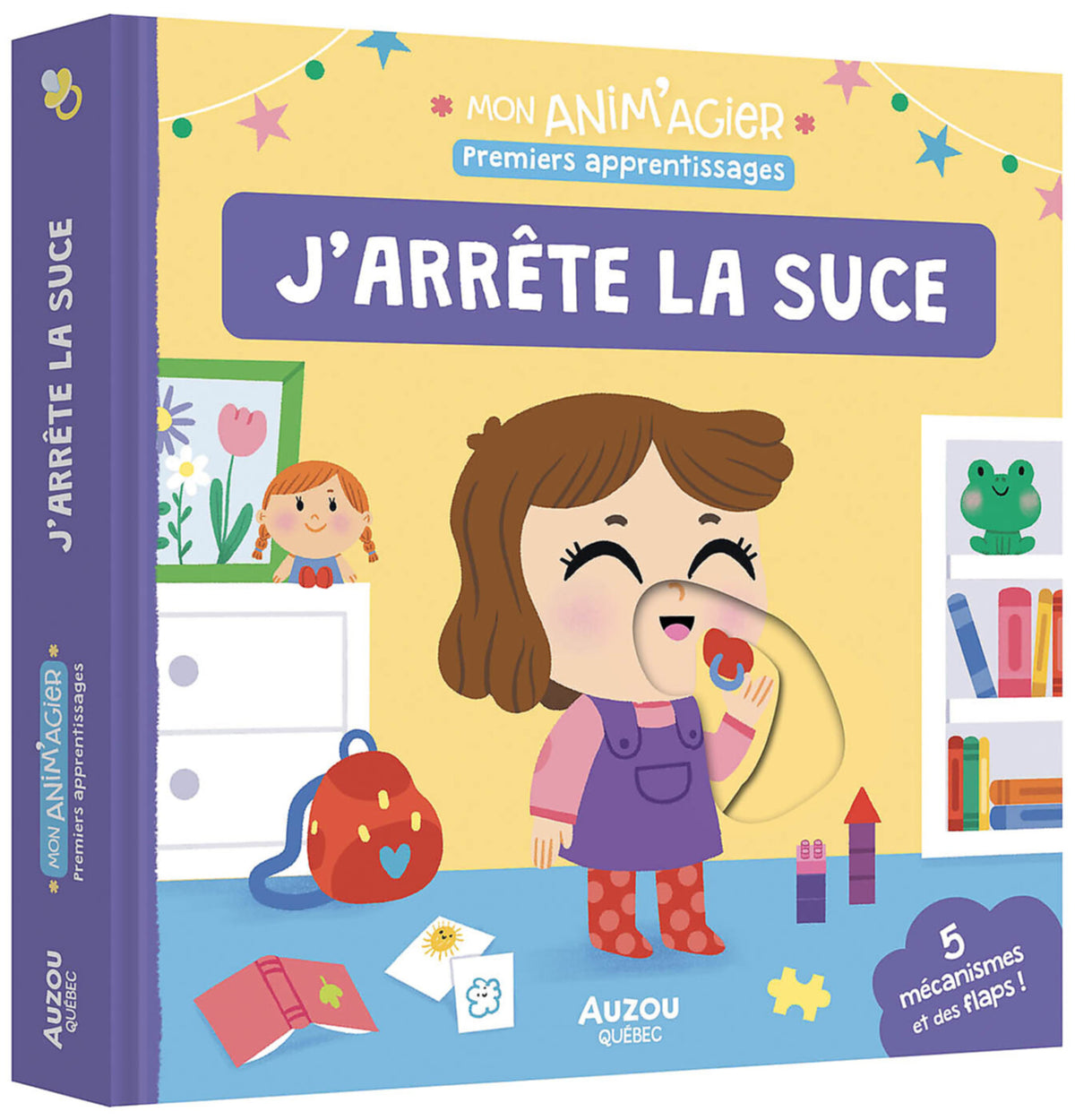 Livre - Mon anim'agier - J'arrête la suce (Fr)