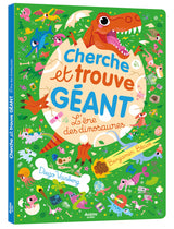 Livre - Cherche et trouve géant - L'ère des dinosaures (Fr)