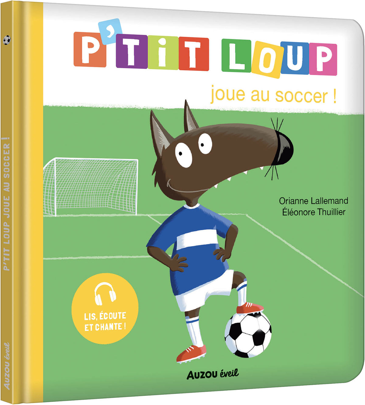 Livre - P'tit loup joue au soccer (Fr)