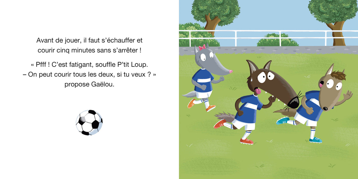 Livre - P'tit loup joue au soccer (Fr)