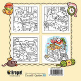 Coloriage cozy réconfortant - Nos amis chatons