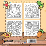 Coloriage cozy réconfortant - Petites choses adorables