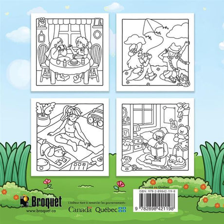 Coloriage cozy réconfortant - Tendres moments cozy