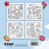 Coloriage cozy réconfortant - Amour cozy