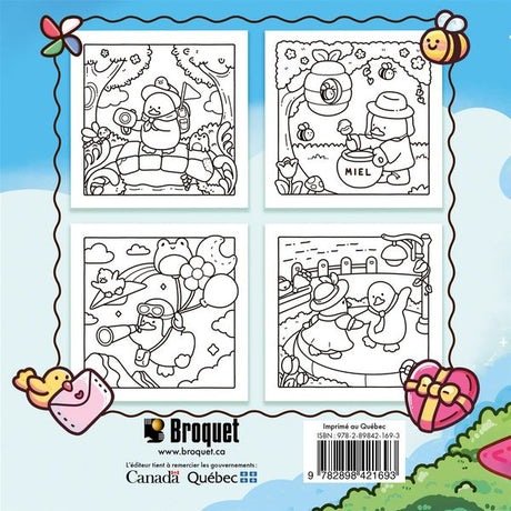 Cozy and Comforting Coloring Book - Duck Life