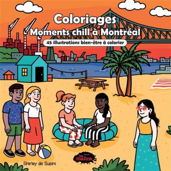 Coloriages - Moments chill à Montréal