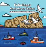 Coloring Pages - Road Trip in Quebec