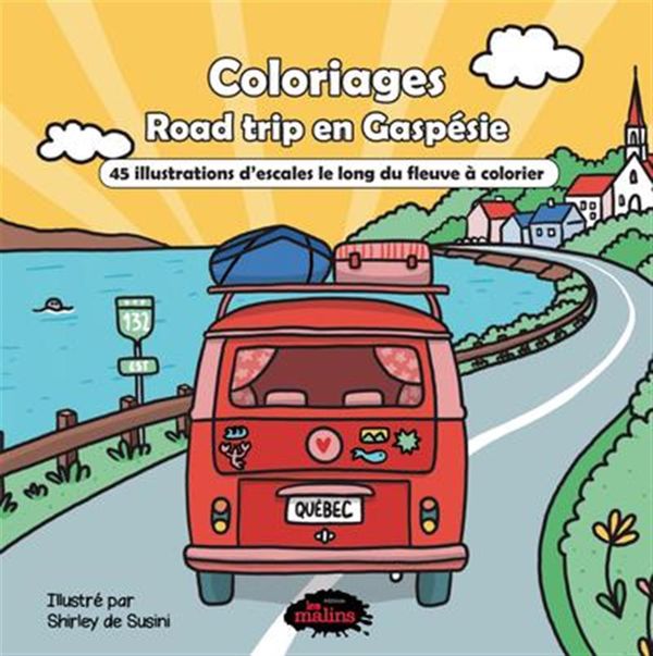 Coloriages - Road Trip en Gaspésie