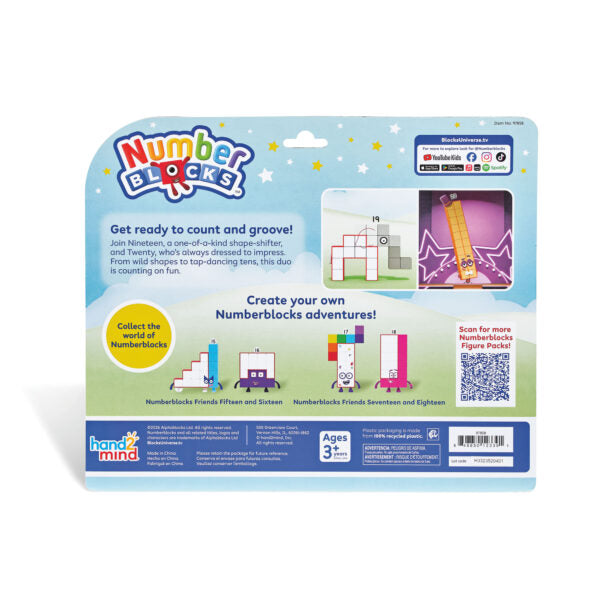 Number Blocks - Amis 19 et 20