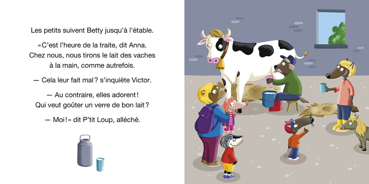 Livre - P'tit Loup visite la ferme (Fr)