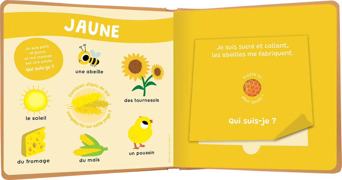 Mon livre des odeurs et des couleurs - La ferme (Fr)