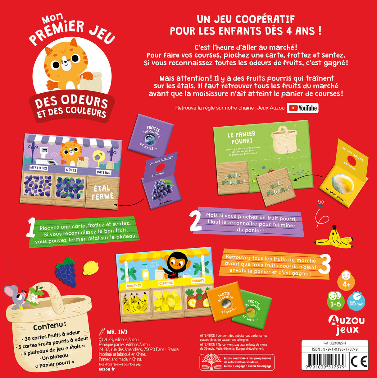 Mon premier jeu des odeurs et des couleurs (Fr)