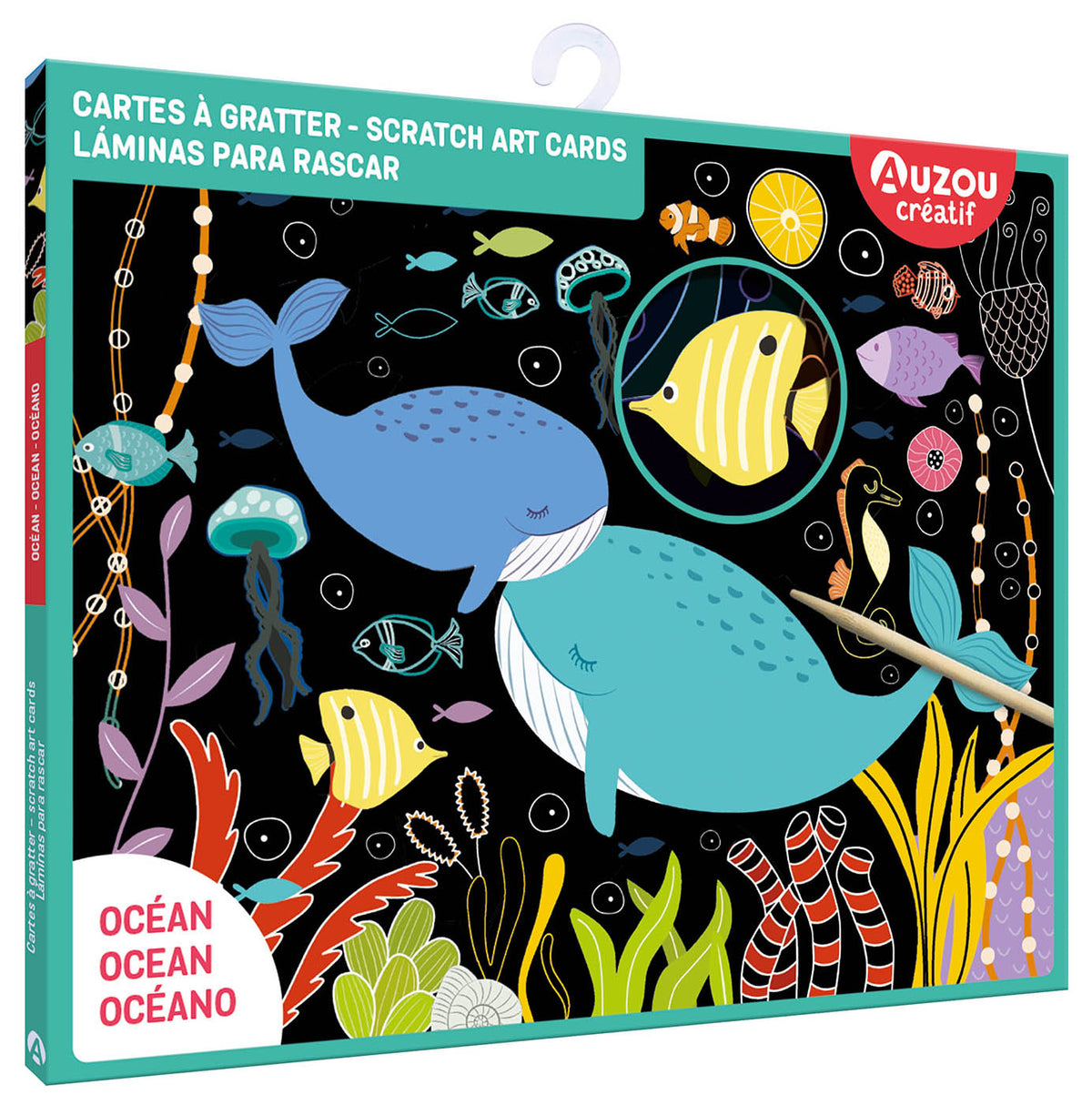 My Artist Portfolio - My Scratch Cards - Ocean (Multi)