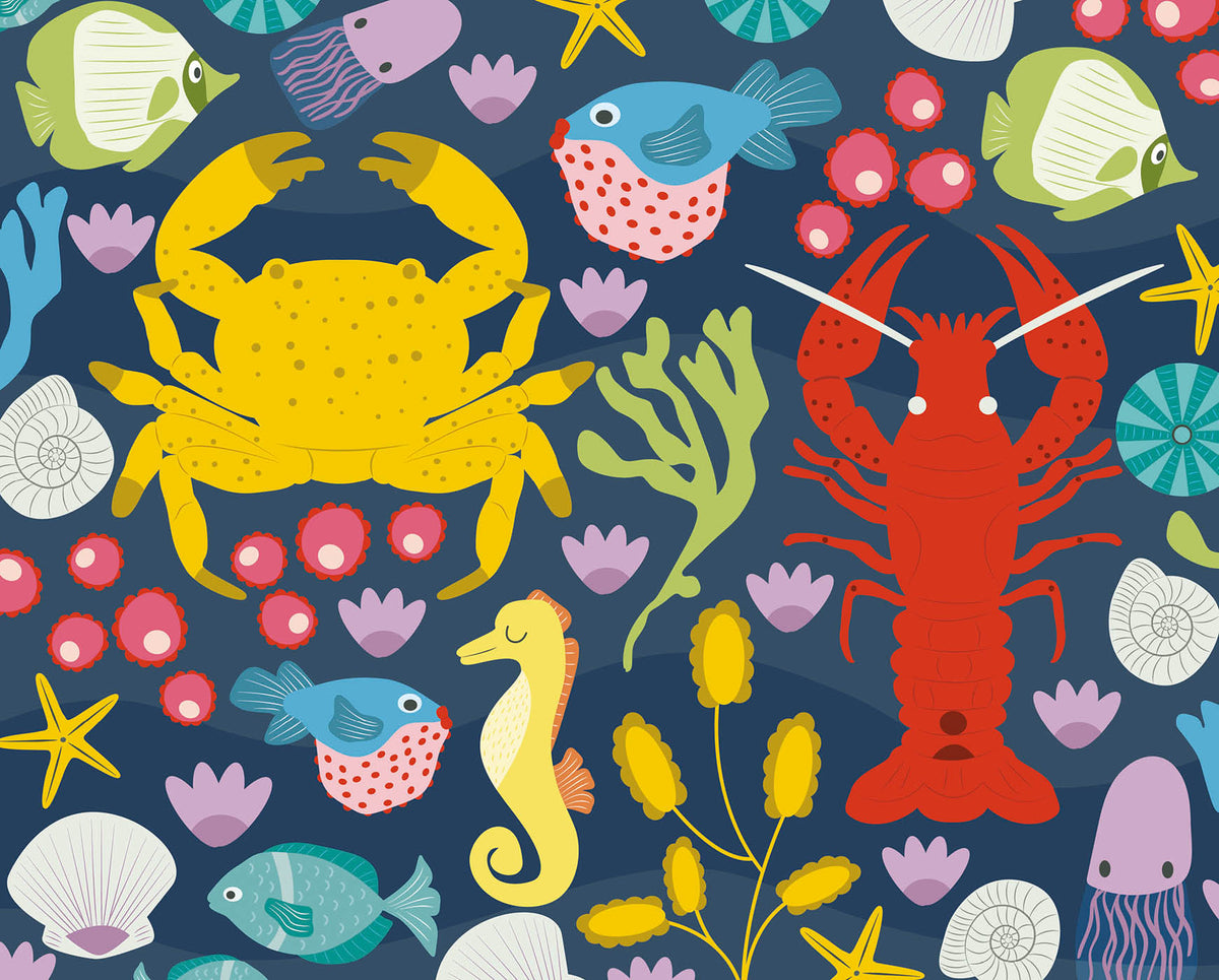 My Artist Portfolio - My Scratch Cards - Ocean (Multi)