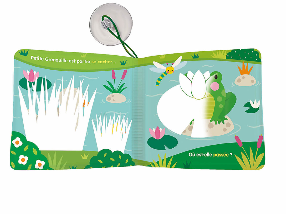 Cache-cache au bord de l'eau - Mon livre de bain magique (Fr)