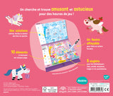 Livre - Cherche et trouve - Licornes (Fr)
