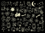 My little tattoos - That glow in the dark