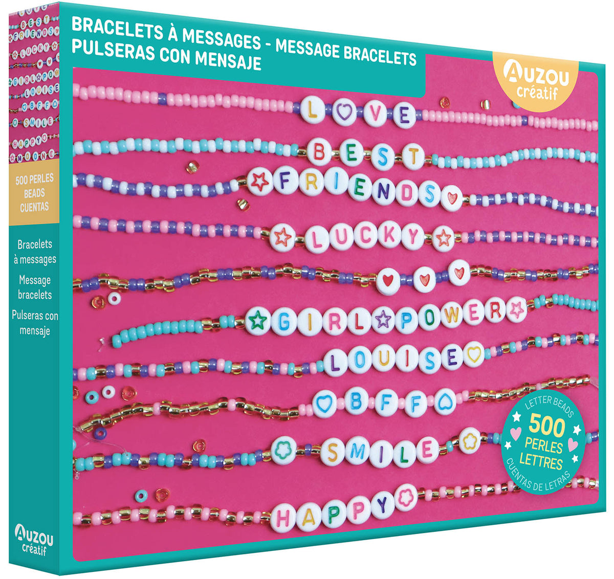 Mon coffret d'artiste - Mes bracelets à messages (Multi)