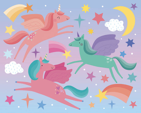 Ma pochette d'artiste - Mes cartes à gratter licornes (Multi)