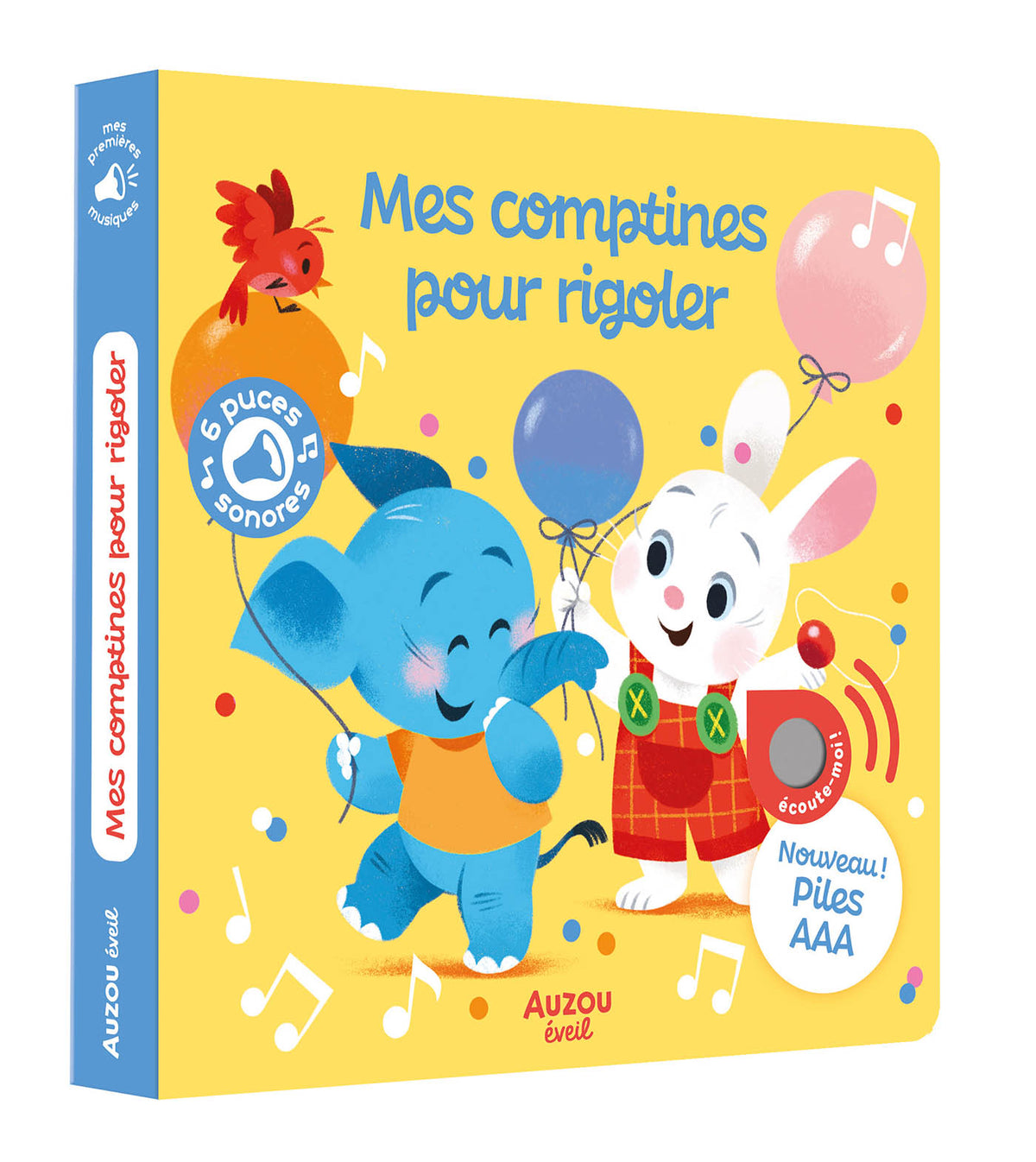 Livre sonore - Mes comptines pour rigoler (Fr)