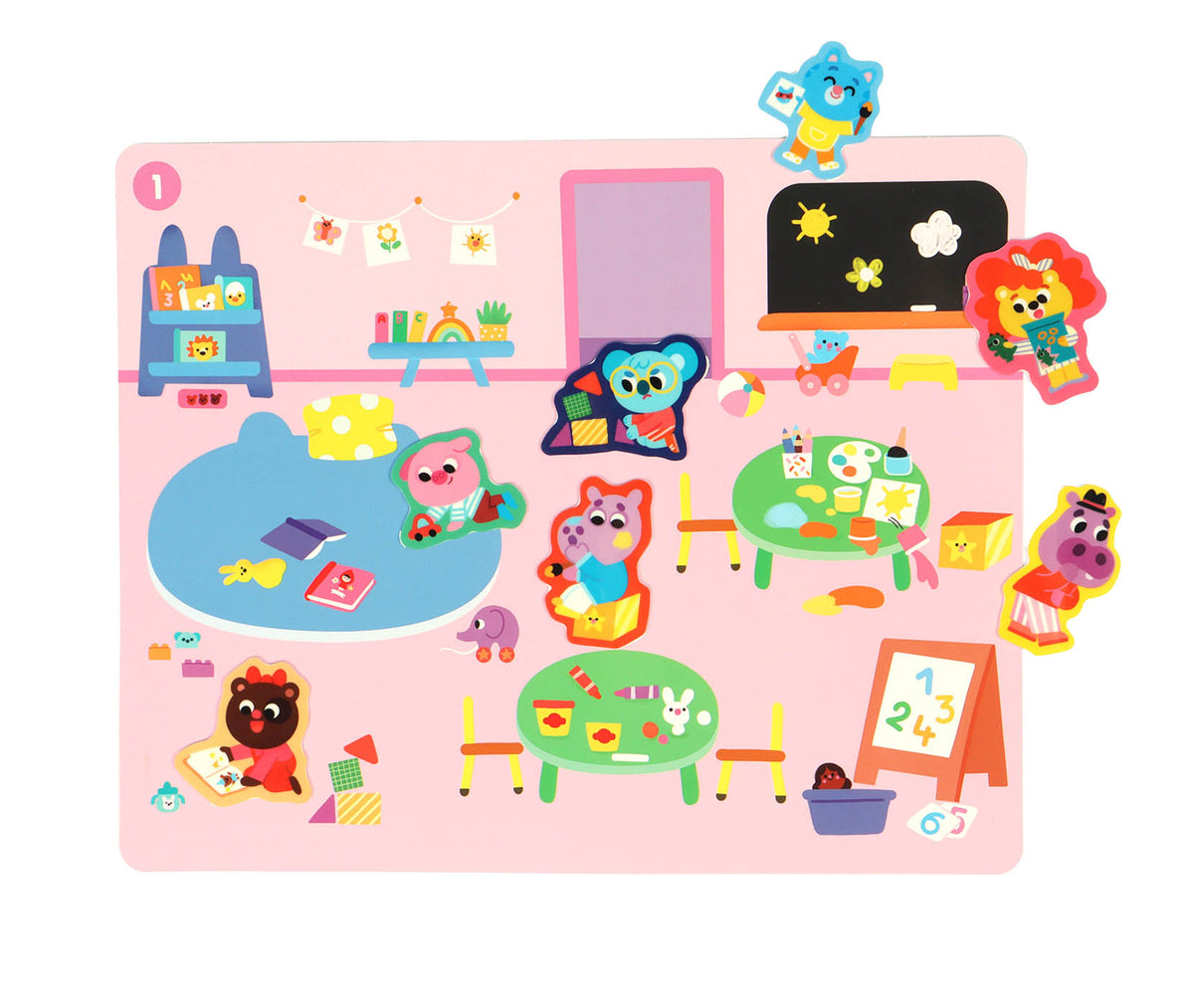 My first puffy stickers - Emotions
