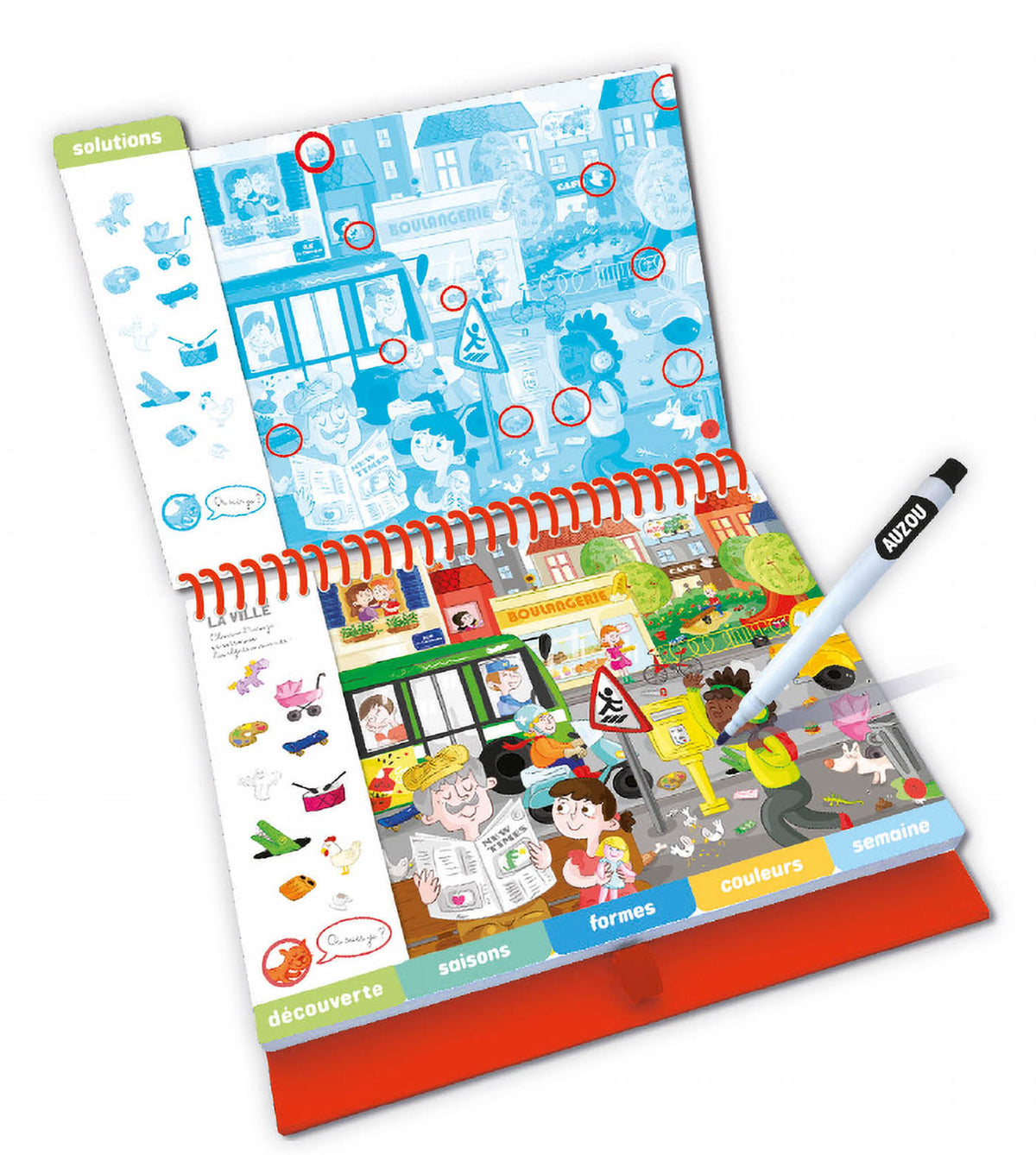 Livre - Cherche et trouve - À la maternelle (Fr)
