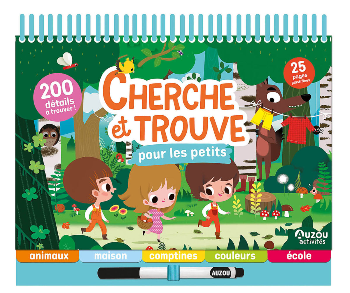 Livre - Cherche et trouve - Pour les petits (Fr)