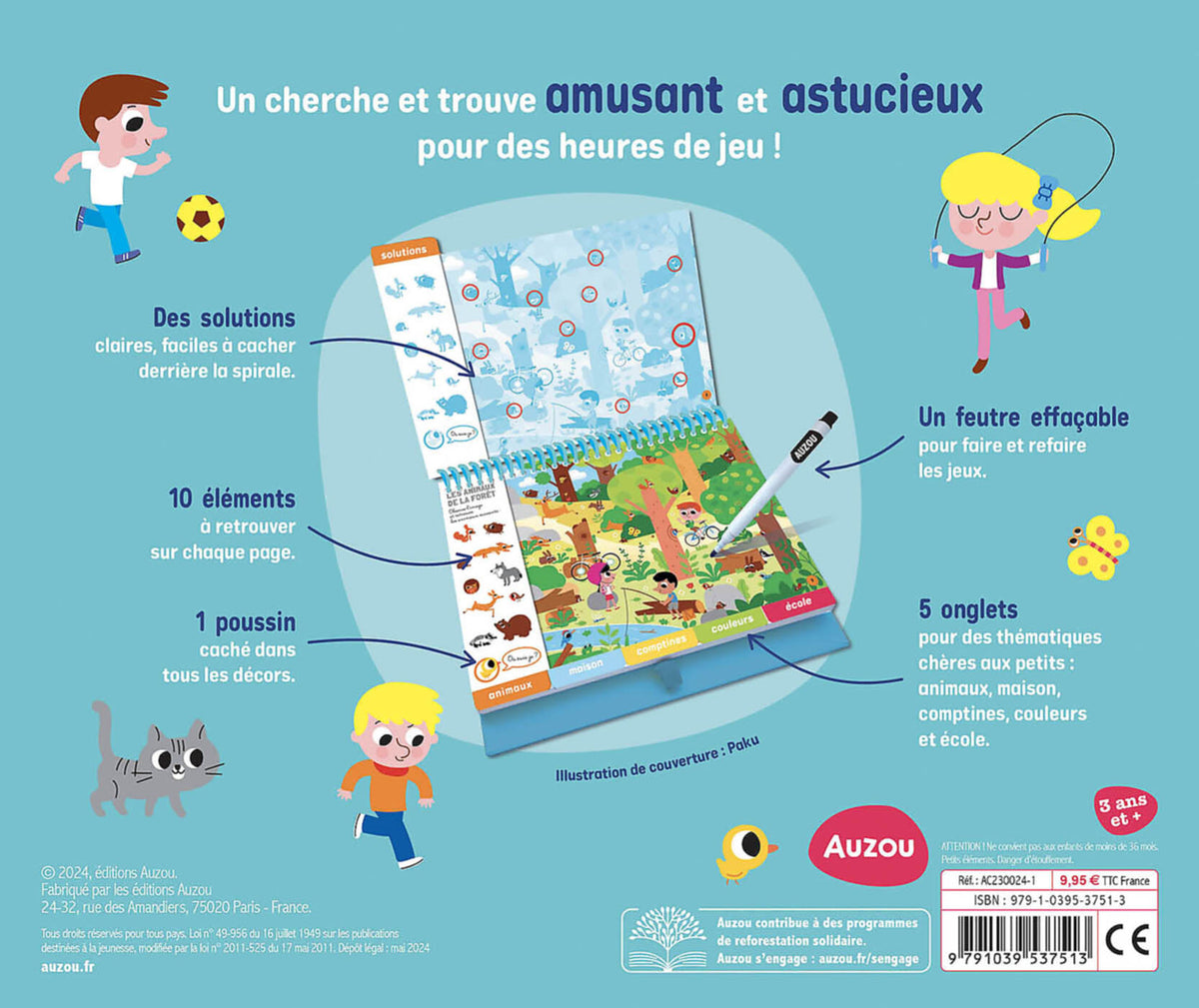 Livre - Cherche et trouve - Pour les petits (Fr)