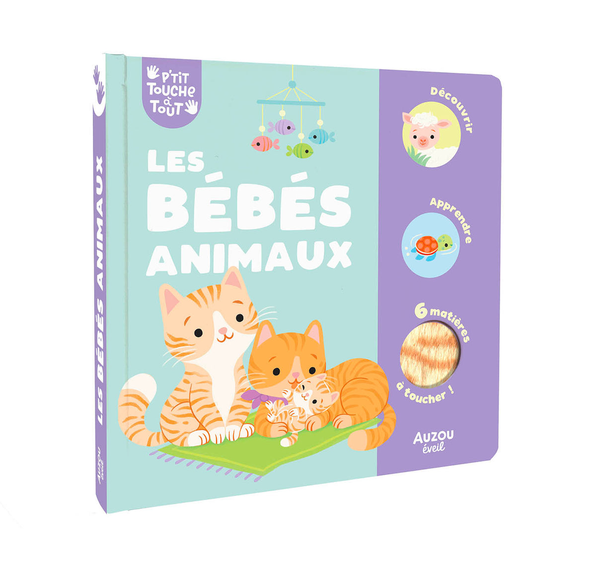 Livre - P'tit touche à tout - Les bébés animaux (Fr)