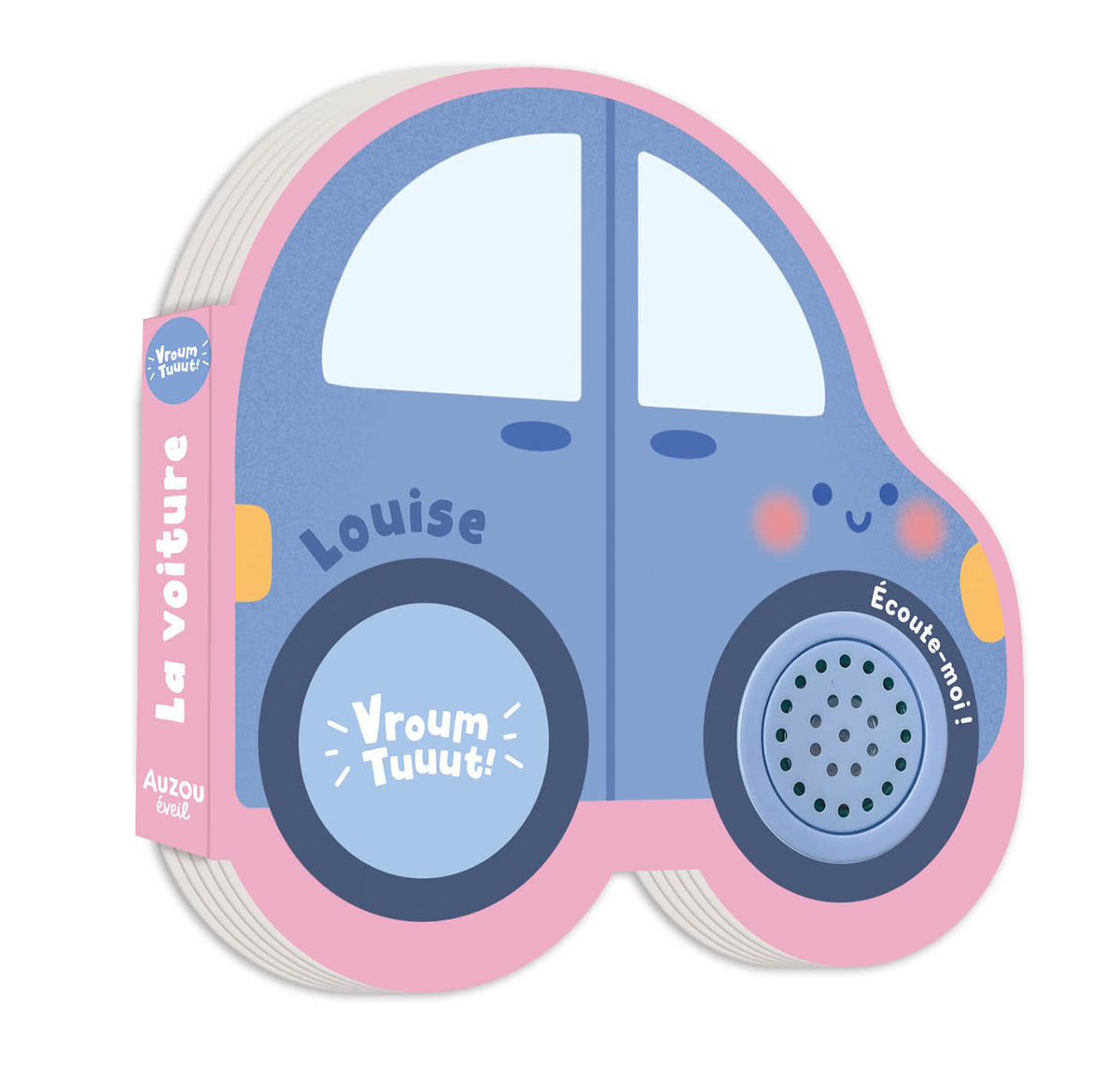 Livre - Petits véhicules sonores - Louise la voiture (Fr)