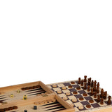 3 in 1 Chess - Checkers - Backgammon (Bil)