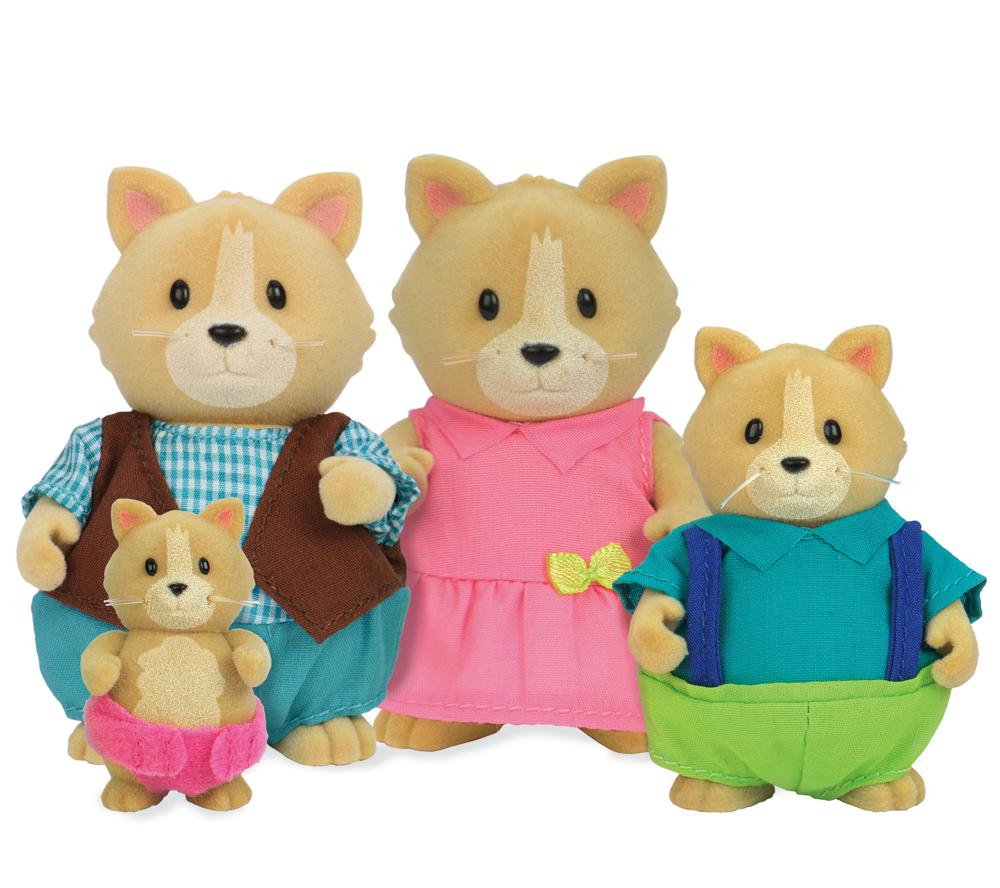 Li'l Woodzeez - Famille de chats Whiskerelli