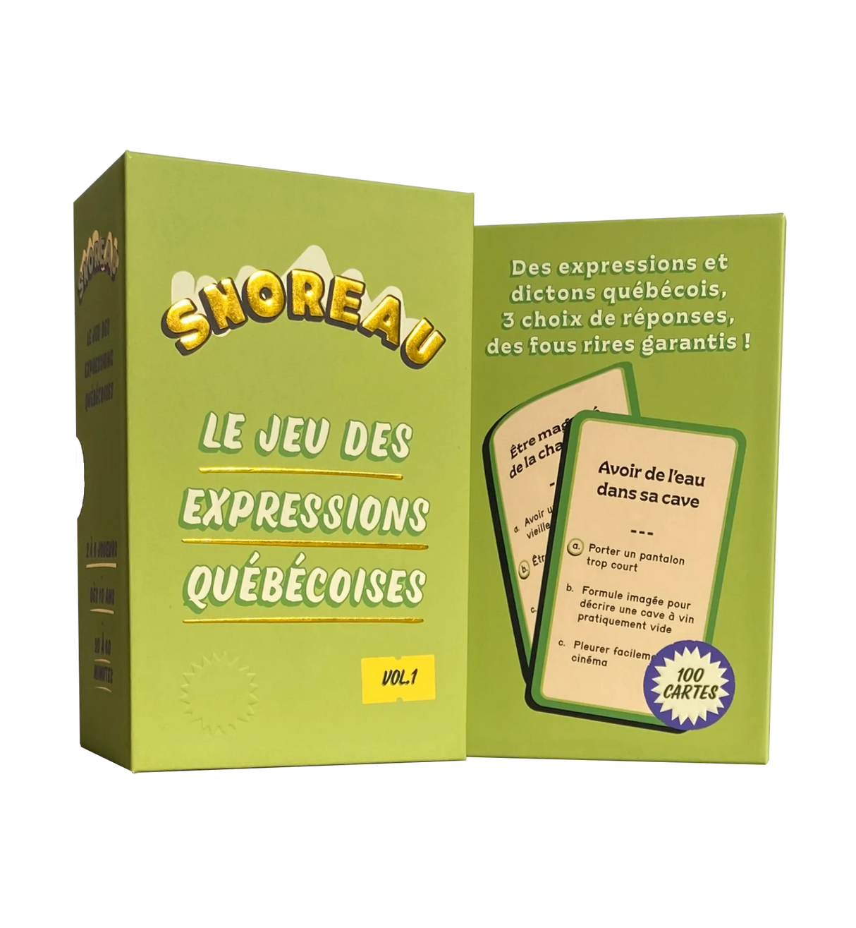 Snoreau - Le jeu des expressions québécoises Vol. 1 (Fr)